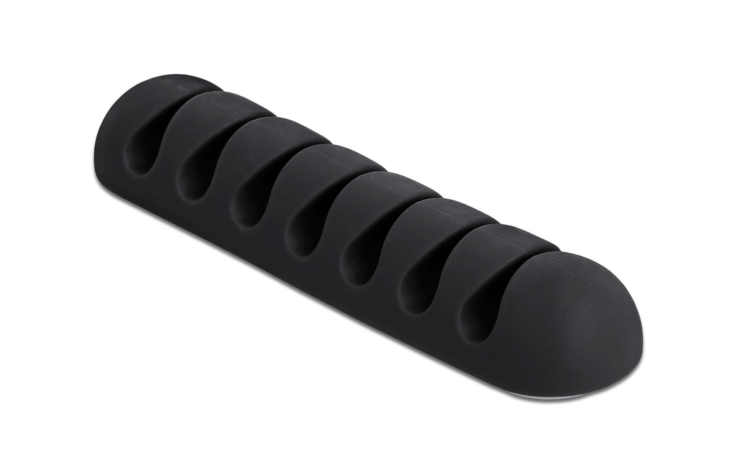 Delock Kabelhalter 82mm, für 7 Kabel, selbstklebend 6 Stück Delock Kabelhalter 82mm, für 7 Kabel, selbstklebend 6 Stück