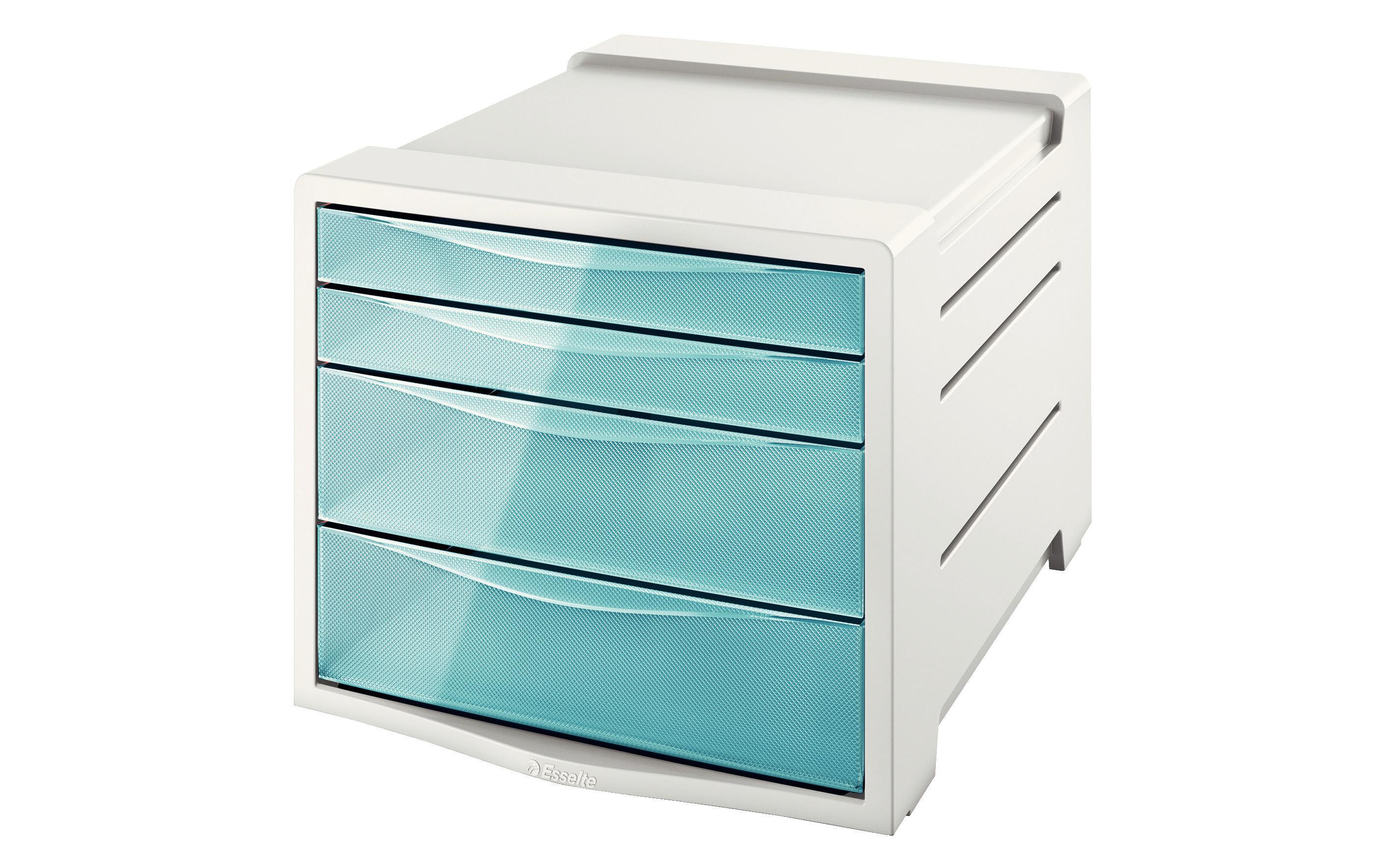 Esselte Schubladenbox COLOUR‘ICE Blau