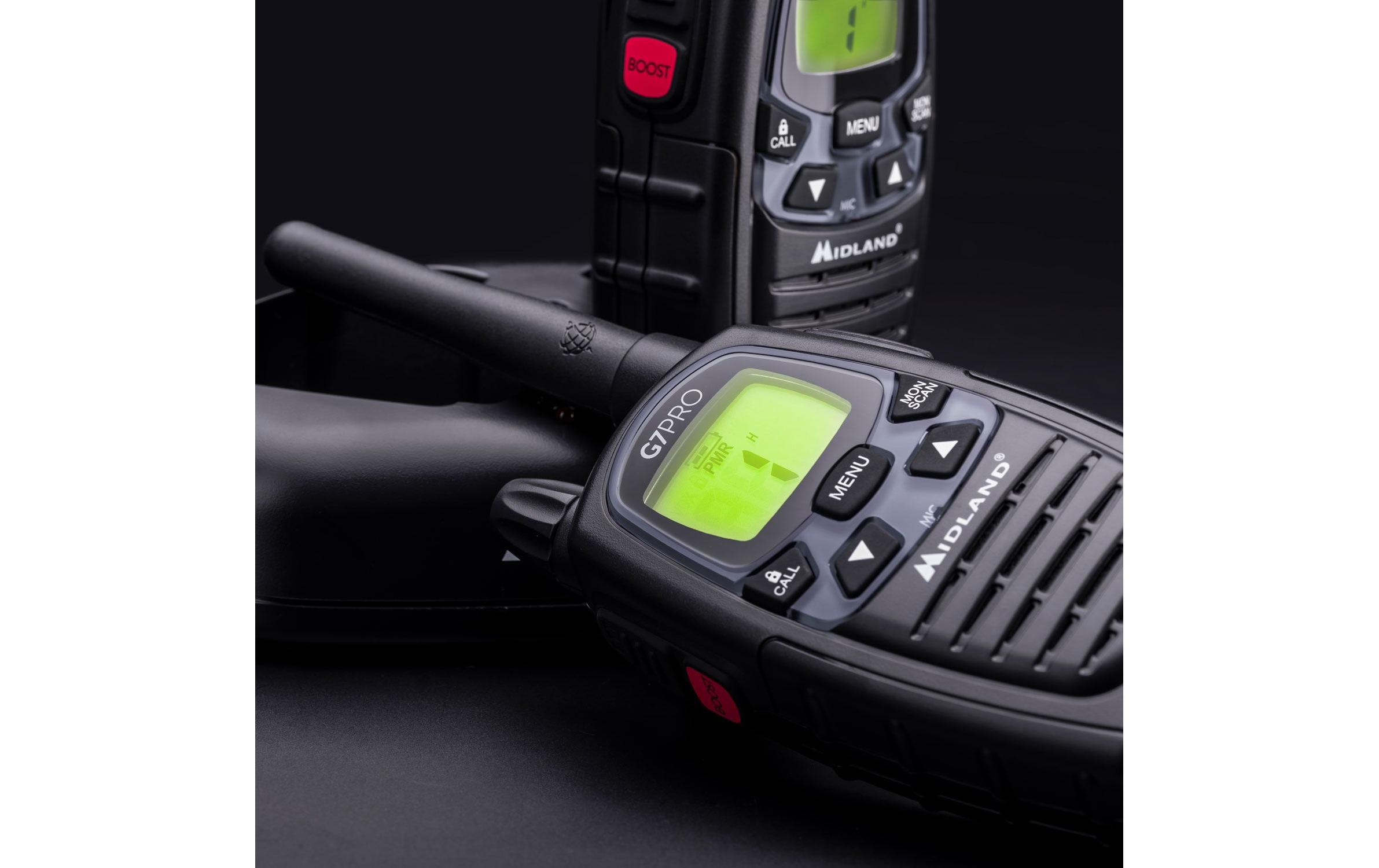 Midland G7 Pro Twin Handfunkgerät, 2er Set