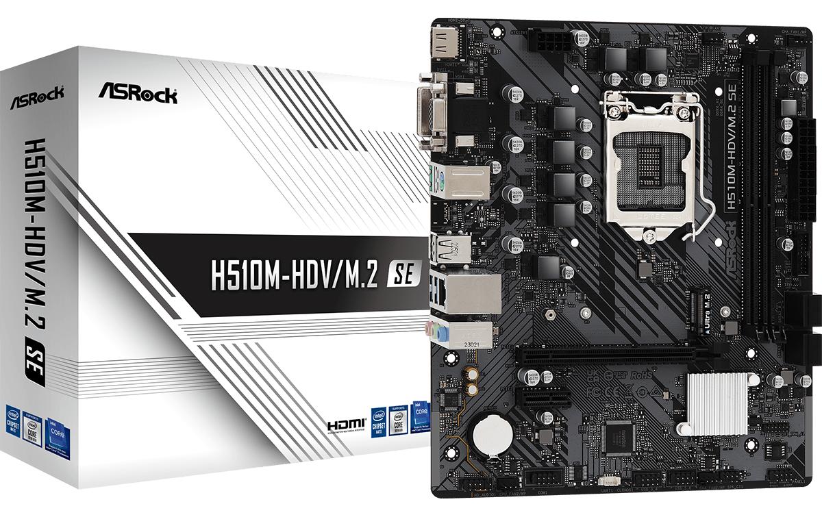 ASRock Mainboard H510M-HDV/M.2 SE