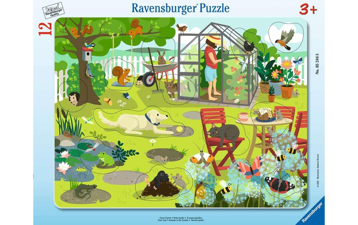 Ravensburger Kleinkinder Puzzle Unser Garten Ravensburger Kleinkinder Puzzle Unser Garten