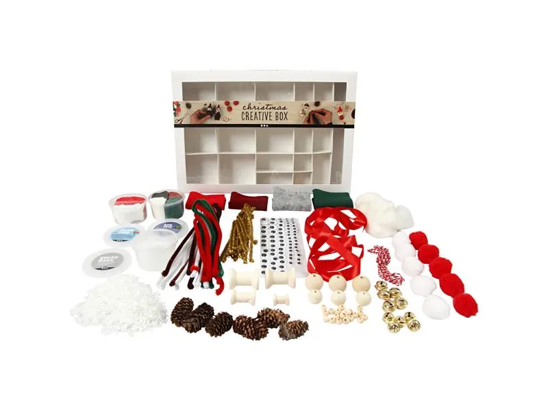Creativ Company Bastelset Kreativbox 16-teilig Creativ Company Bastelset Kreativbox 16-teilig