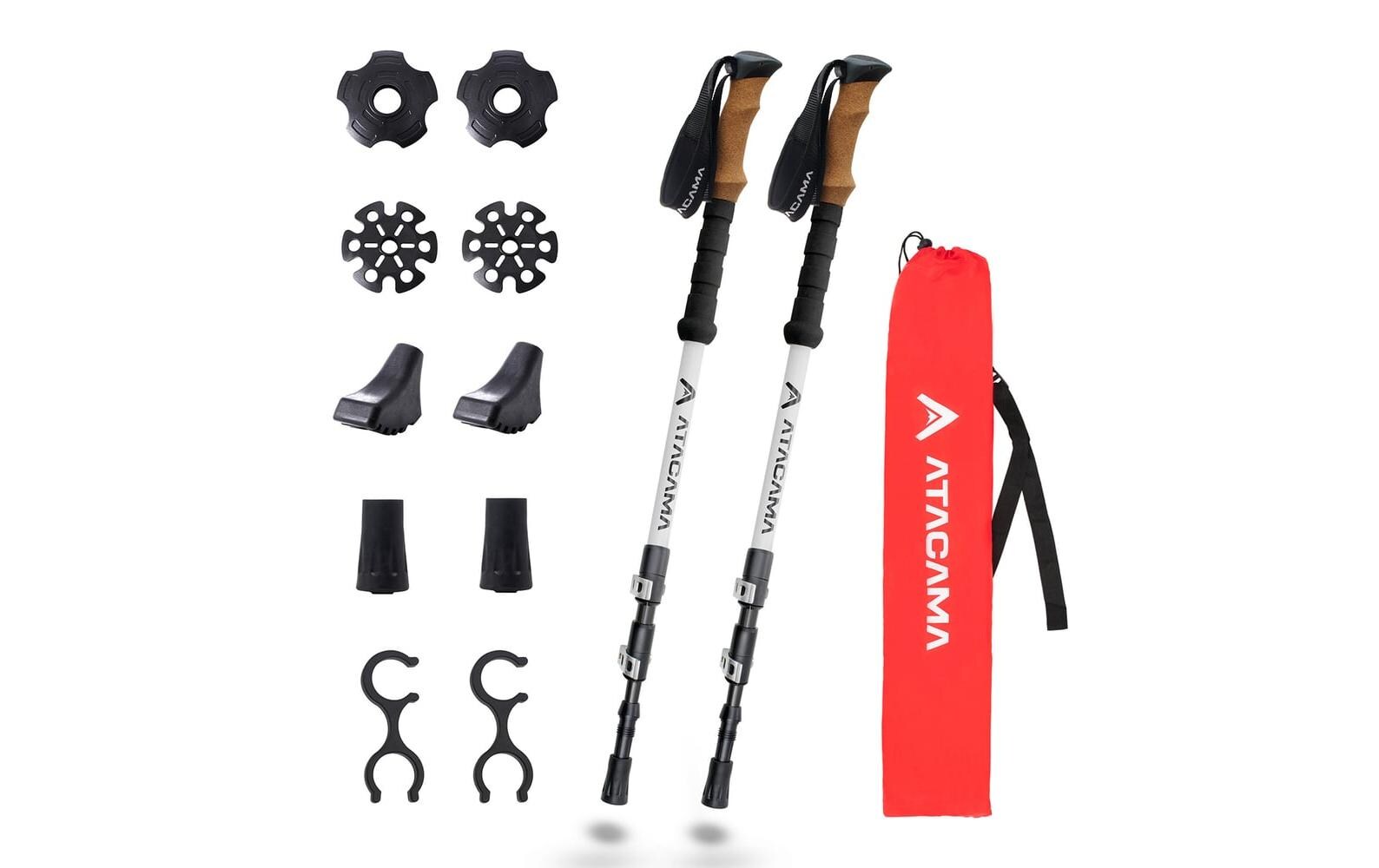 Atacama Teleskop Wanderstöcke 13-tlg. 110-135 cm Atacama Teleskop Wanderstöcke 13-tlg. 110-135 cm