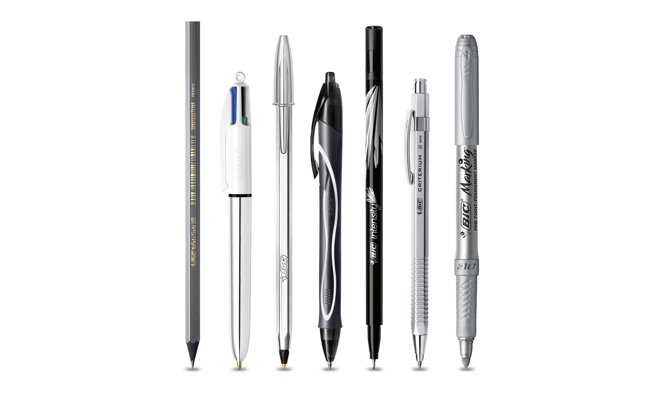 BIC Kugelschreiber Silver Kit 8-teilig