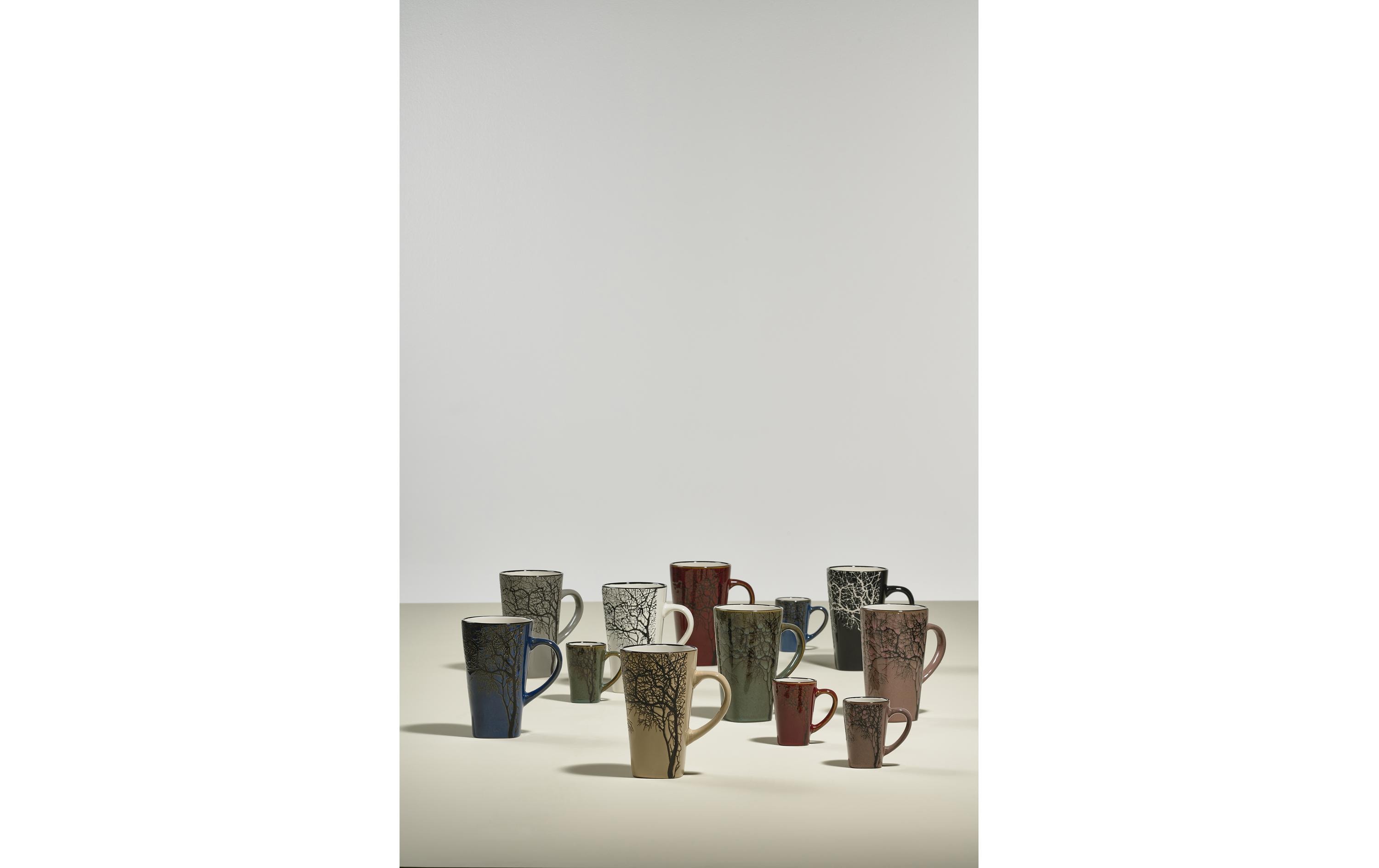 Villa Collection Espressotasse Hela 100 ml , 4 Stück, Dunkelrosa