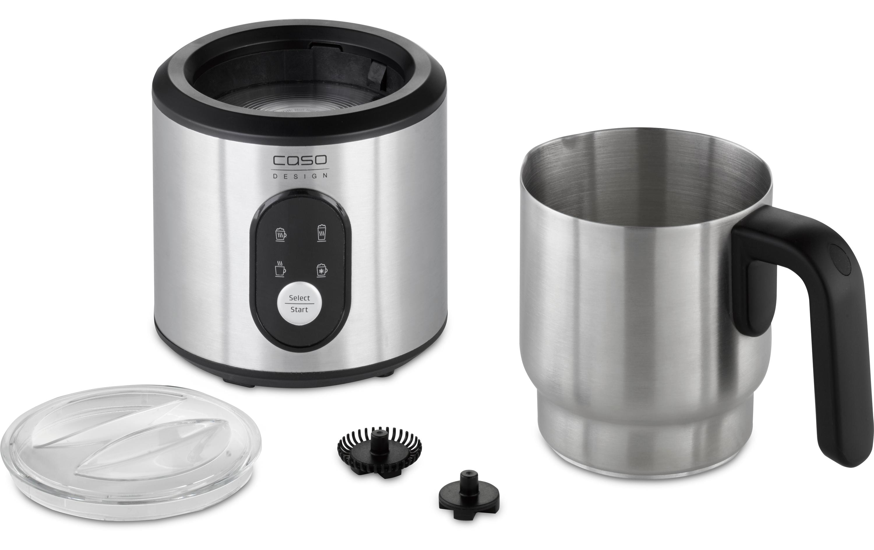 Caso Milchschäumer Crema and Choco Edelstahl