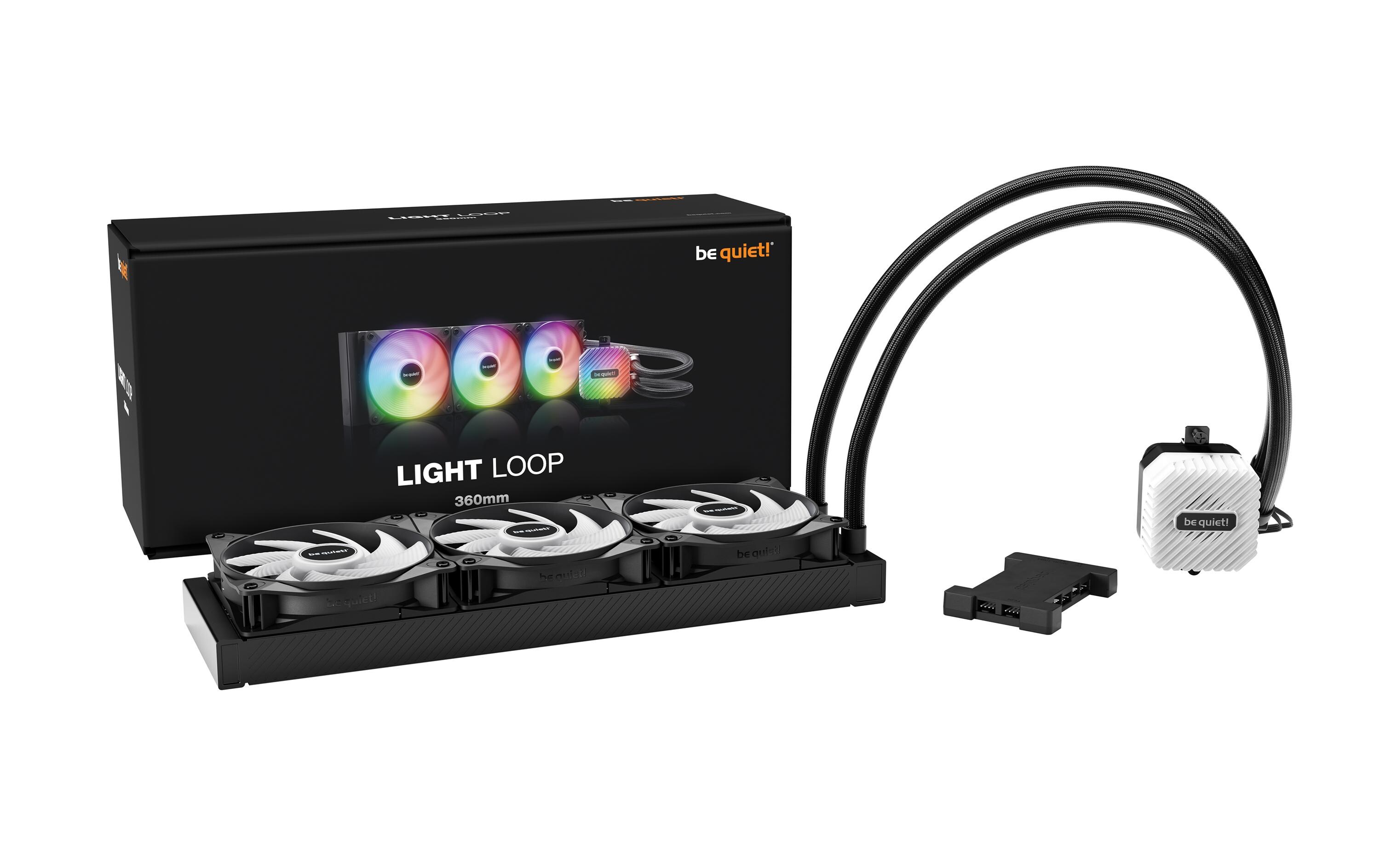 be quiet! Wasserkühlung Light Loop 360mm Schwarz