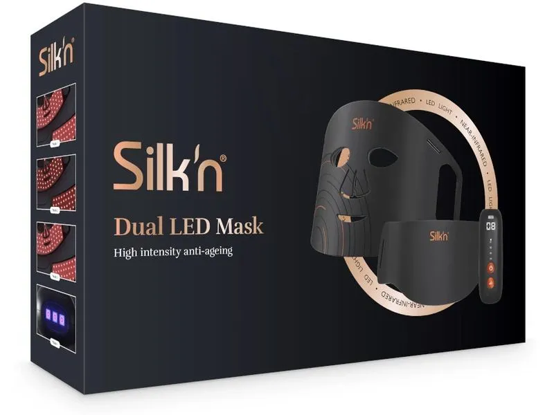 Silk'n Antiaging-Gerät LED Dual Mask für Gesicht und Hals