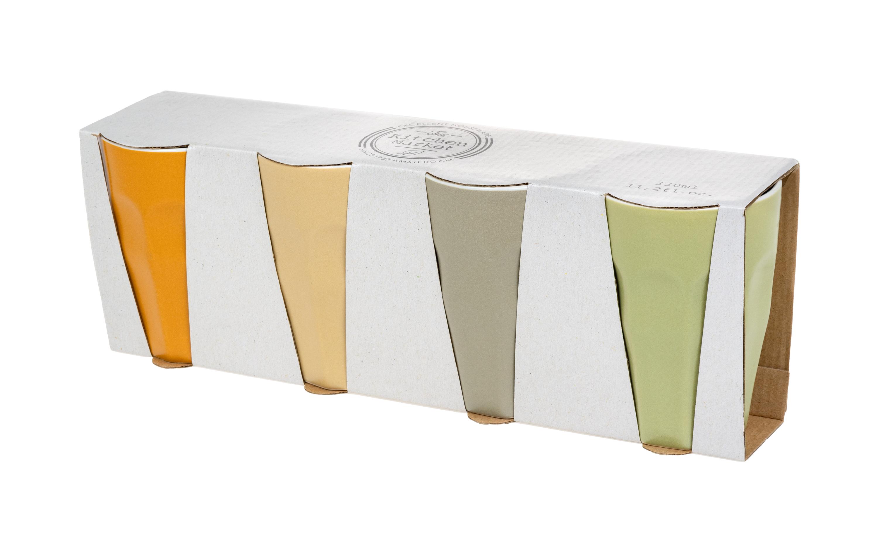 FURBER Kaffeetasse 330 ml, 2 Stück, Mehrfarbig