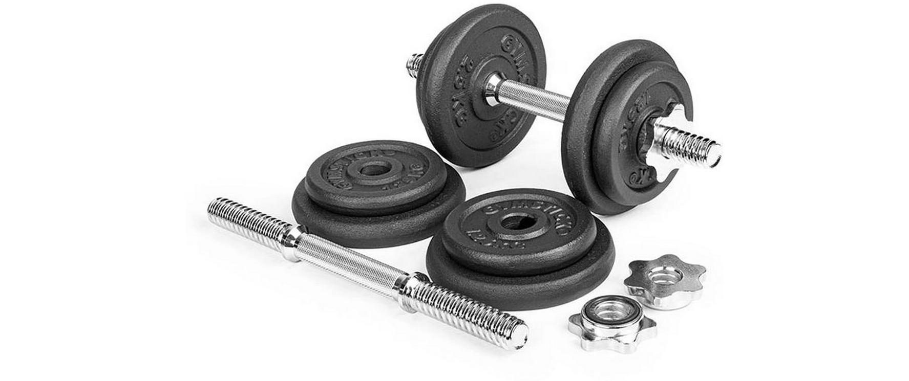 Gymstick Verstellbares Hantelset 20 kg Gymstick Verstellbares Hantelset 20 kg