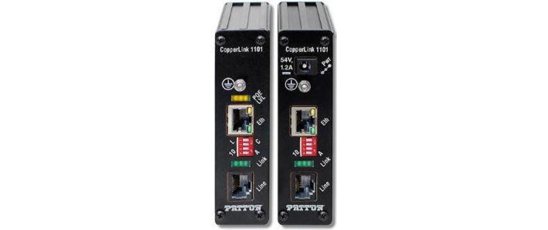 Patton CopperLink Industrial CL1101E PoE Extender Kit – RJ45 Line Patton CopperLink Industrial CL1101E PoE Extender Kit – RJ45 Line