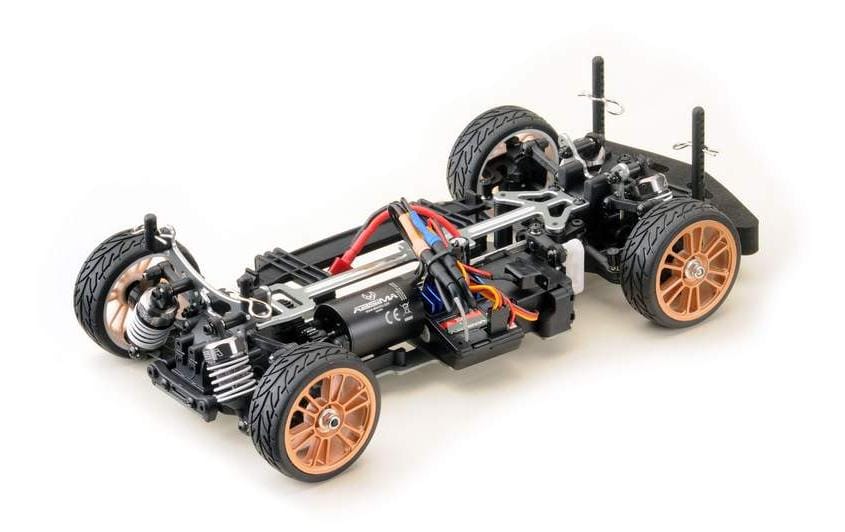 Absima Touring Car FUN MAKER starsn grey, 4WD, RTR, 1:16