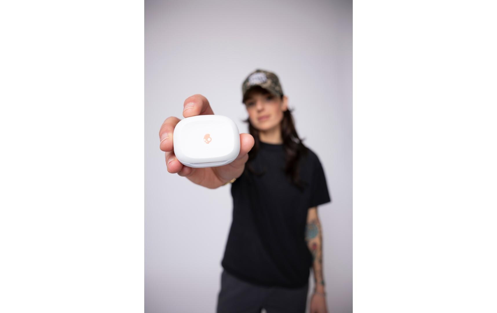 Skullcandy True Wireless In-Ear-Kopfhörer Smokin Buds Weiss