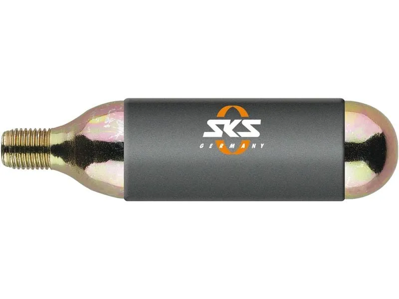 SKS CO2-Patronen mit Gewinde 2 x 24 g mit Gewinde