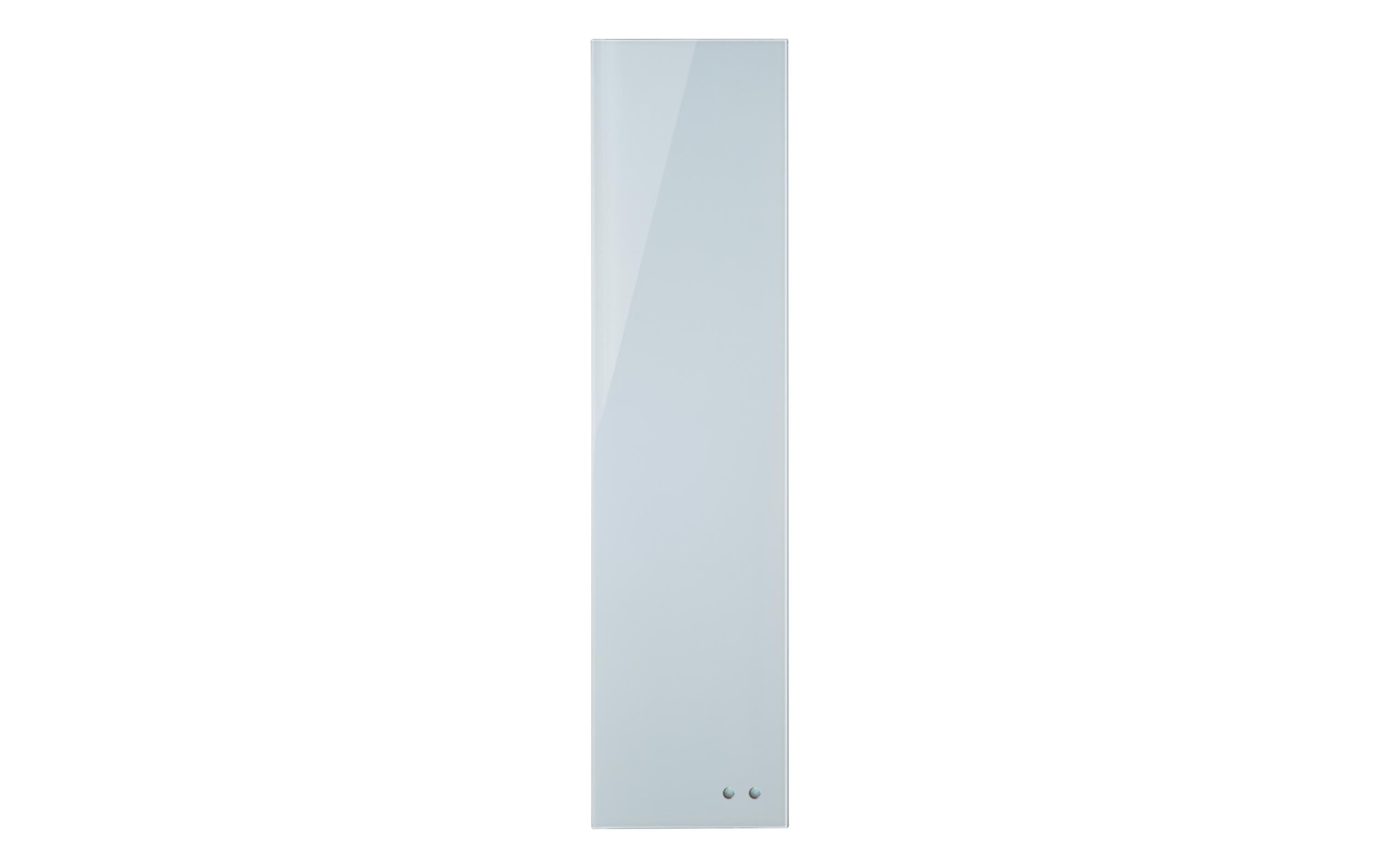 Bi-Office Magnethaftendes Glassboard 80 cm x 20 cm, Weiss