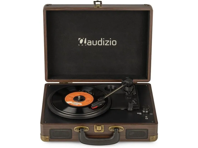 Audizio Plattenspieler RP114 Dunkelbraun Audizio Plattenspieler RP114 Dunkelbraun