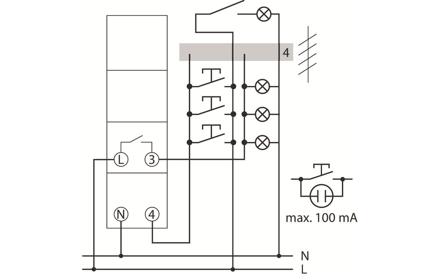 Theben-HTS Treppenlichtautomat ELPA 6 Elektronisch