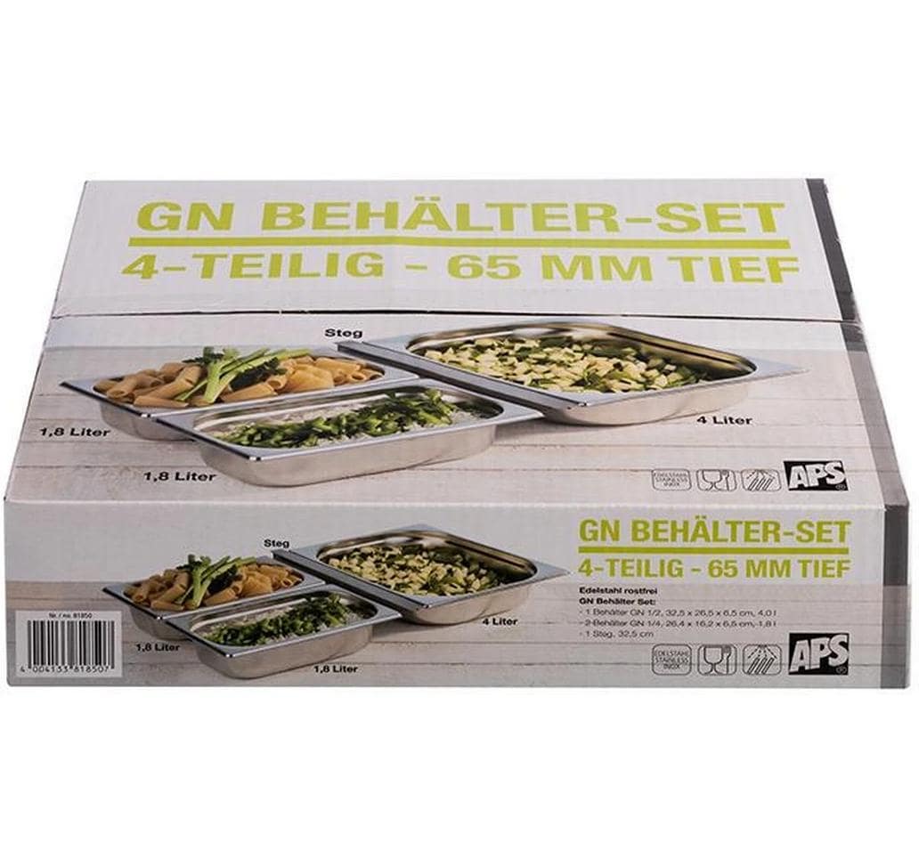 APS GN Behälter-Set 4-teilig