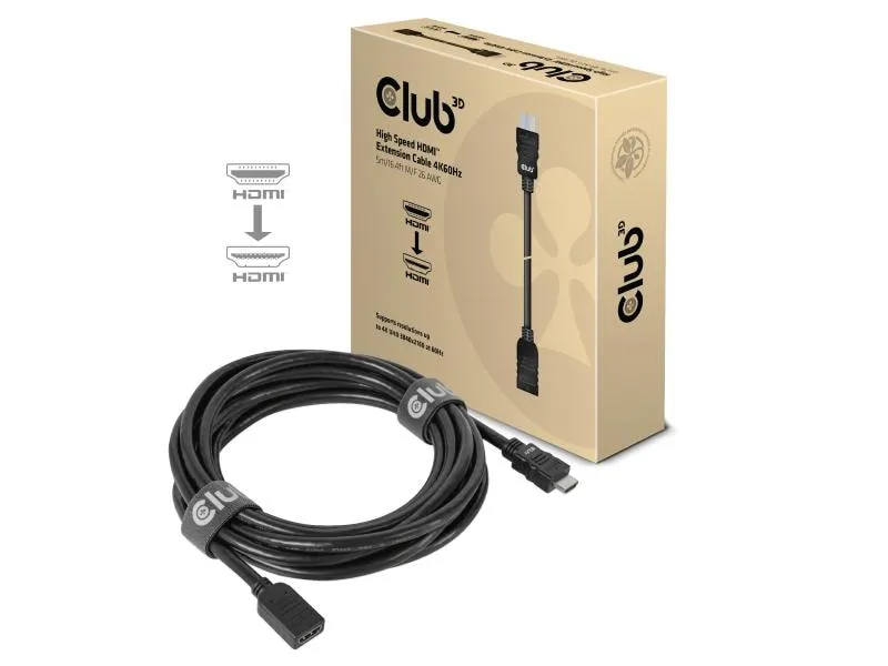 Club 3D High Speed HDMI Verlängerungskabel 5 m Club 3D High Speed HDMI Verlängerungskabel 5 m