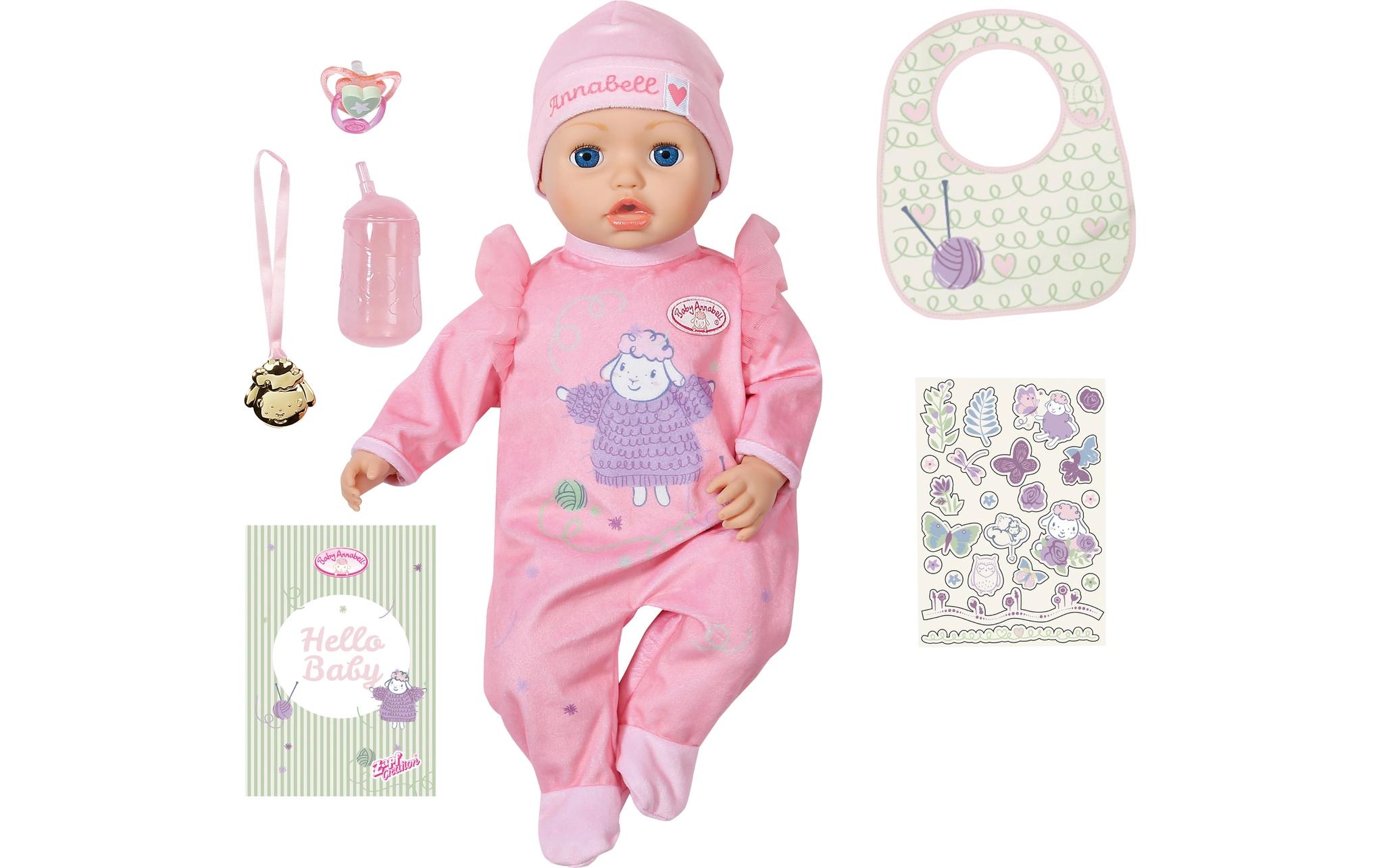 Baby Born Babypuppe Annabell Interaktiv, 43 cm Baby Born Babypuppe Annabell Interaktiv, 43 cm