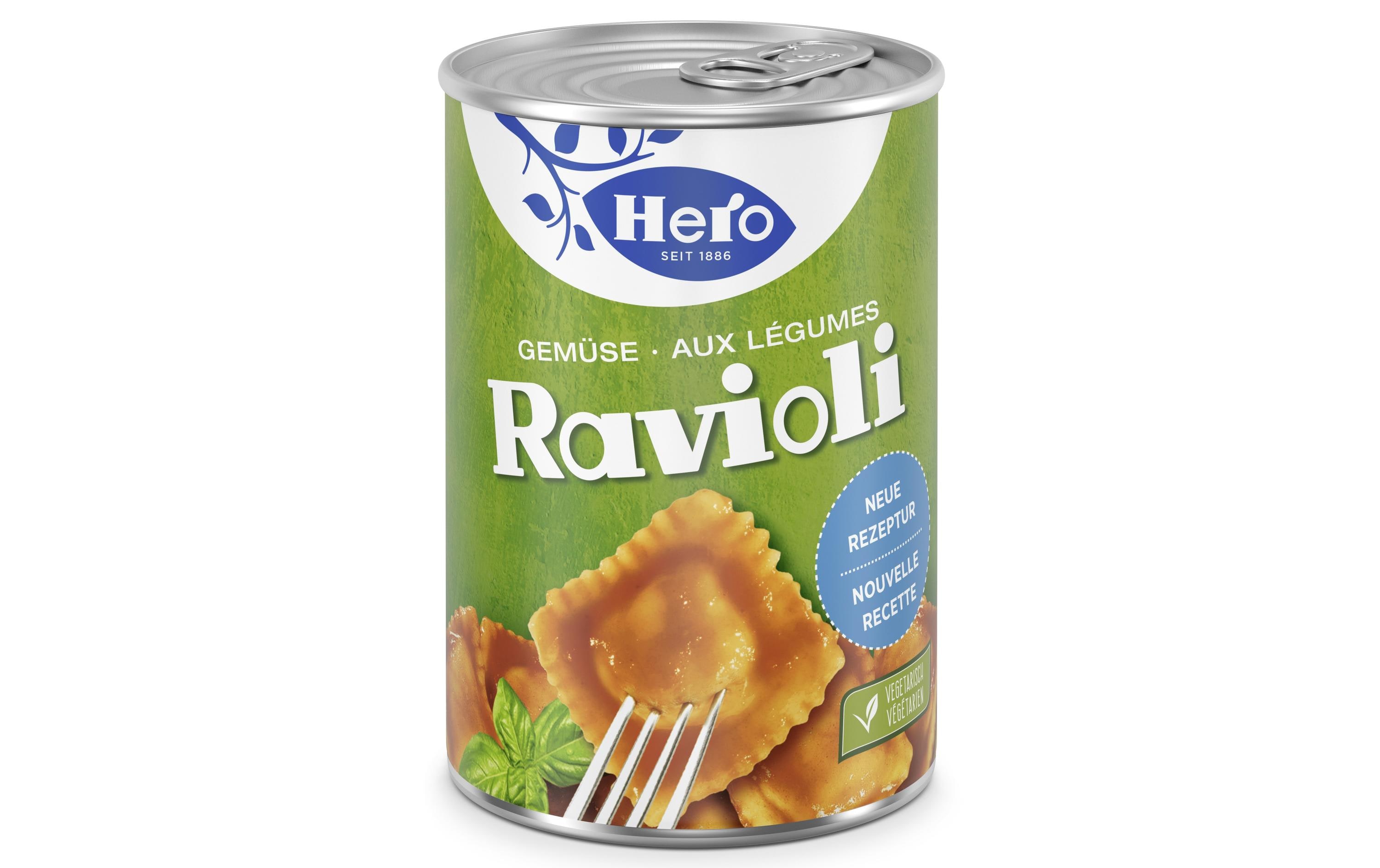 Hero Dose Gemüse Ravioli 430 g Hero Dose Gemüse Ravioli 430 g