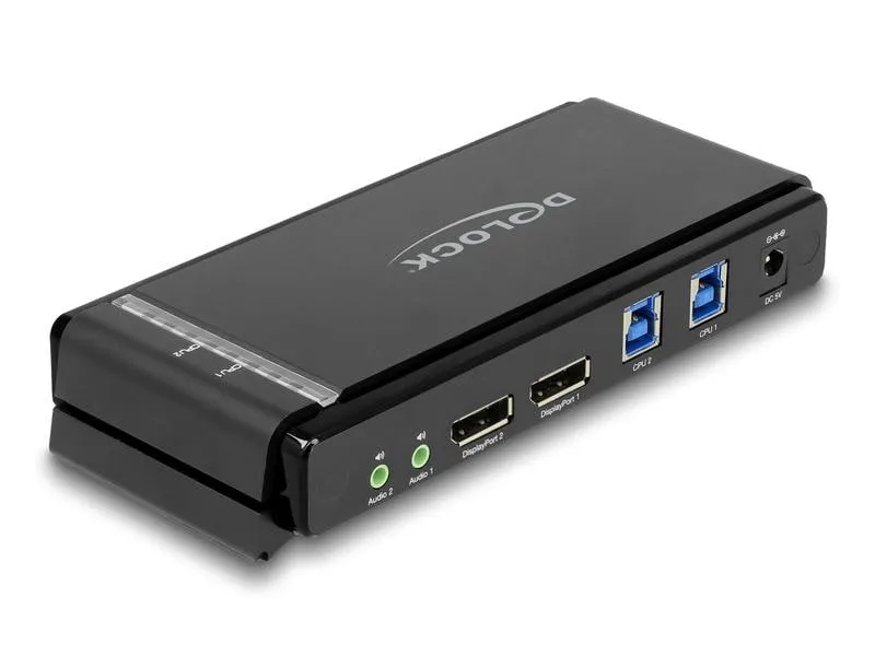 Delock KVM Switch DisplayPort 1.4 8K 60 Hz Delock KVM Switch DisplayPort 1.4 8K 60 Hz