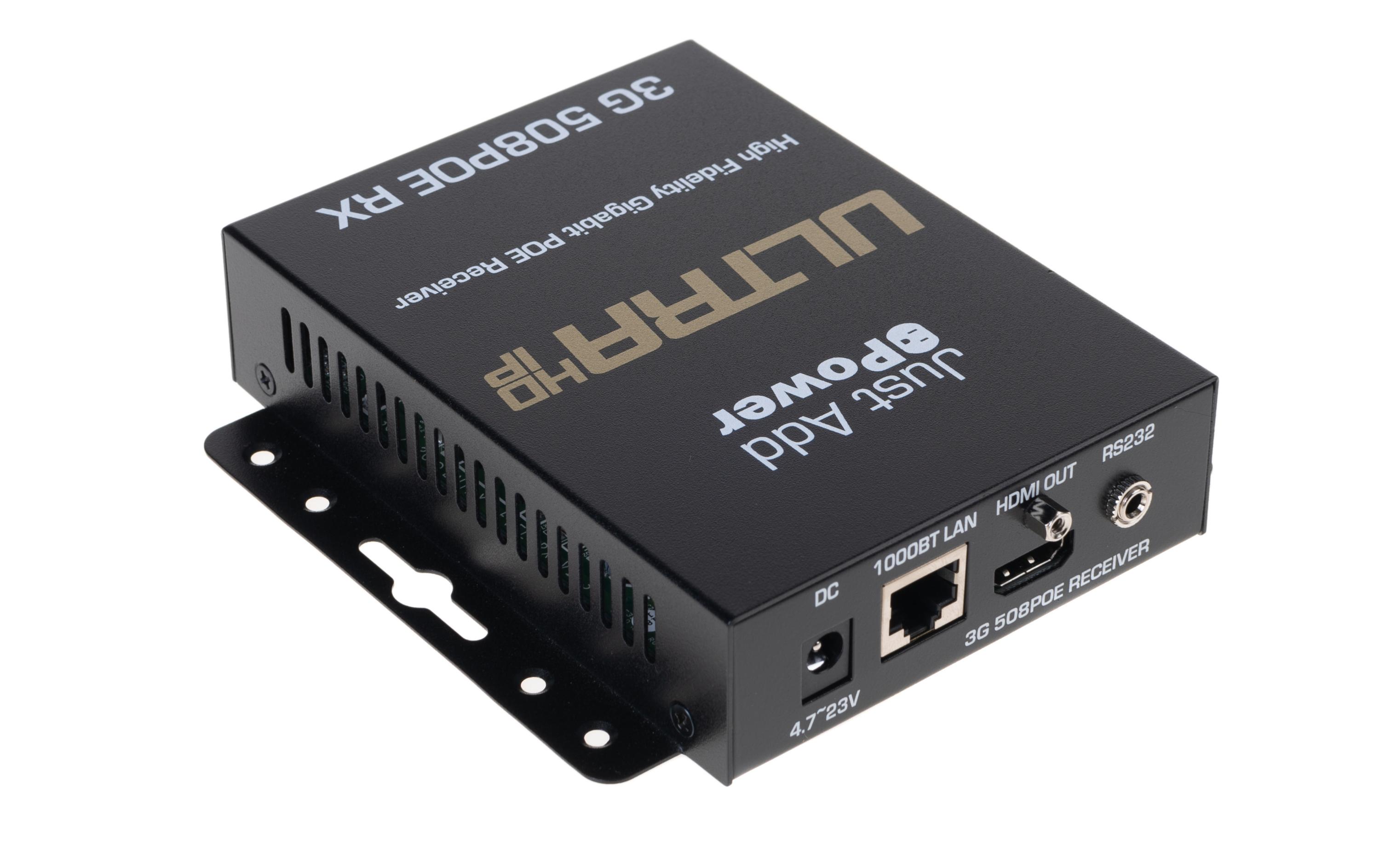 JUSTADDPOWER IP Receiver VBS-HDIP-508POE HDMI