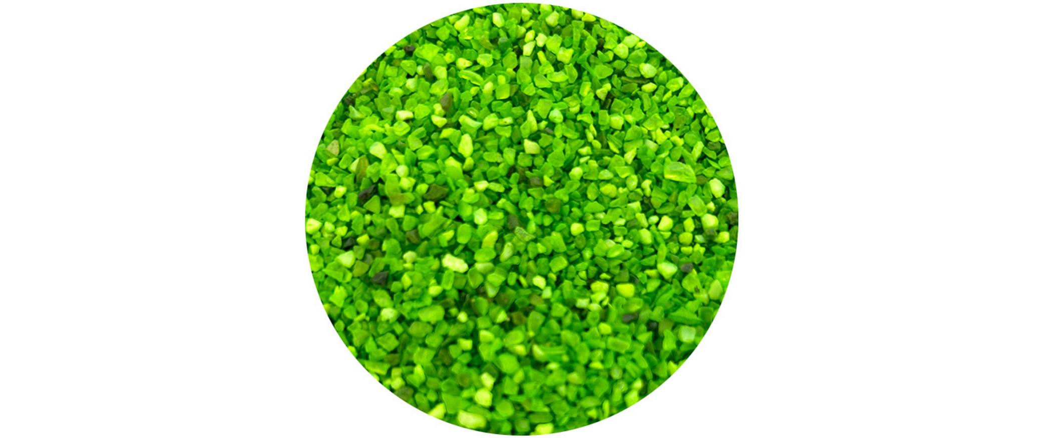 Jesmonite Glass Roxx 150g. Neongrün Jesmonite Glass Roxx 150g. Neongrün