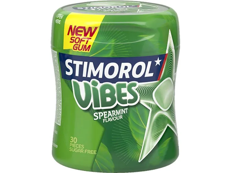 Stimorol Kaugummi Vibes Spearmint Bottle 70 g