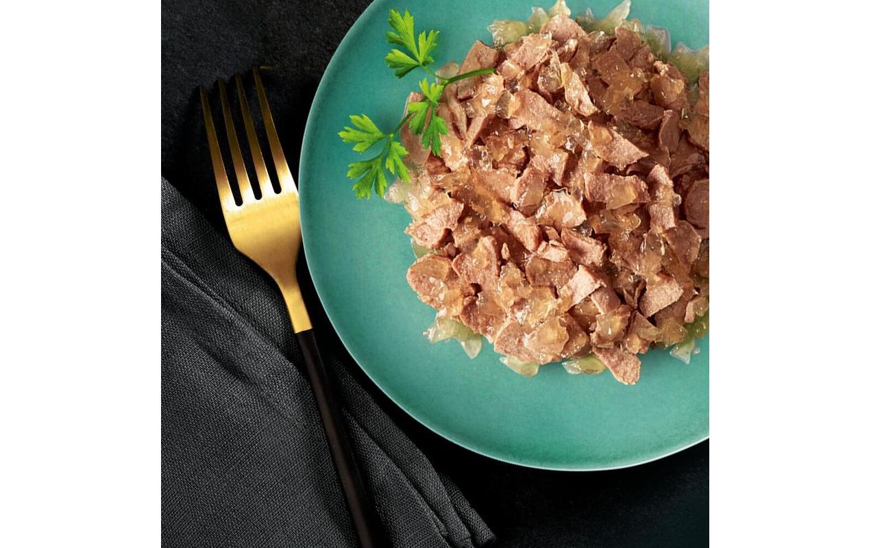 Sheba Nassfutter Delikatesse Gelee Geflügel Variation, 12 x 85g