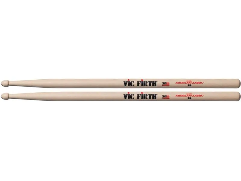Vic Firth Drumsticks VF2B American Classic 2B – 1 Paar
