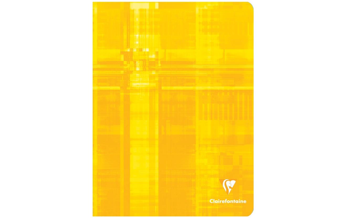 Clairefontaine Schulheft 48 Blatt, 17 x 22 cm, 5 mm kariert, assortiert