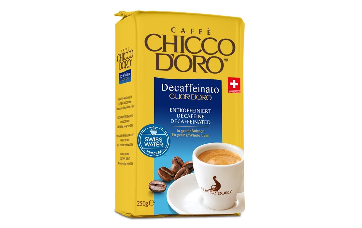 Chicco d'Oro Kaffeebohnen Cuor d'Oro entkoffeiniert 250 g