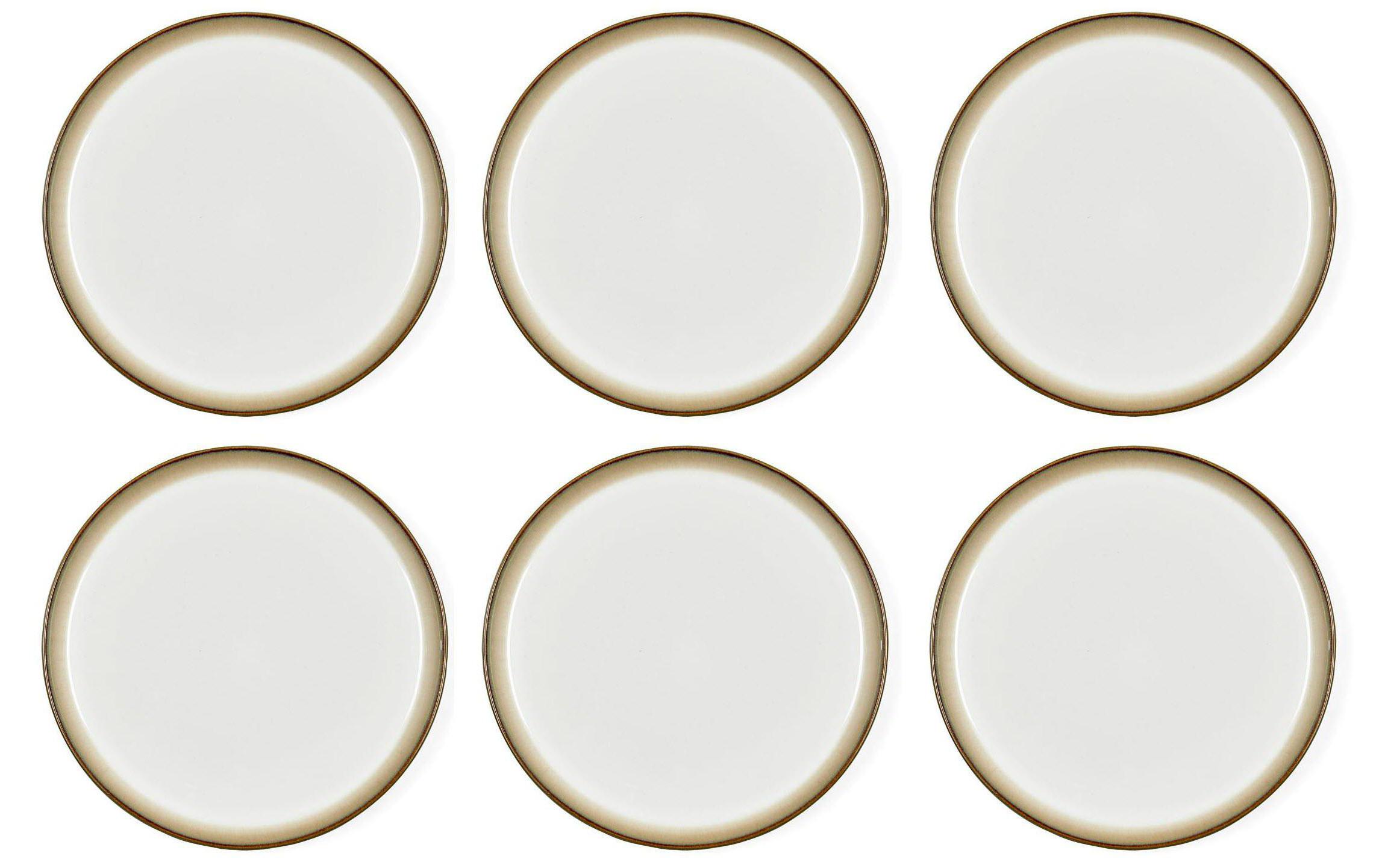 Bitz Speiseteller Ø 27 cm, 6 Stück, Grau/Crème