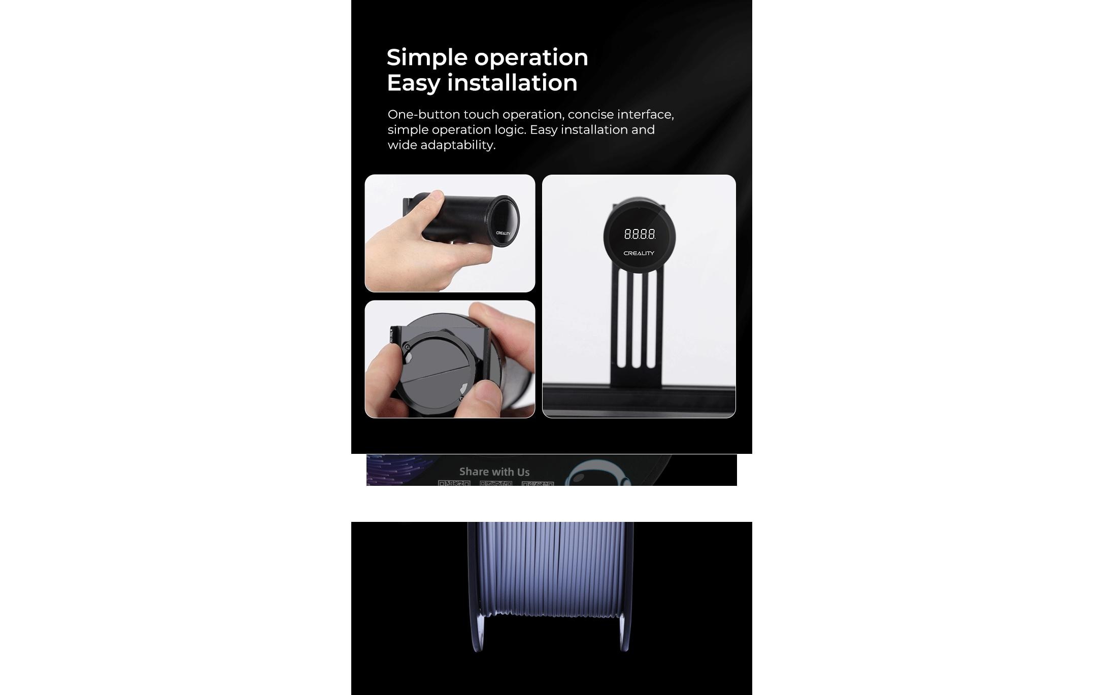 Creality Filament Waage Spool Rack