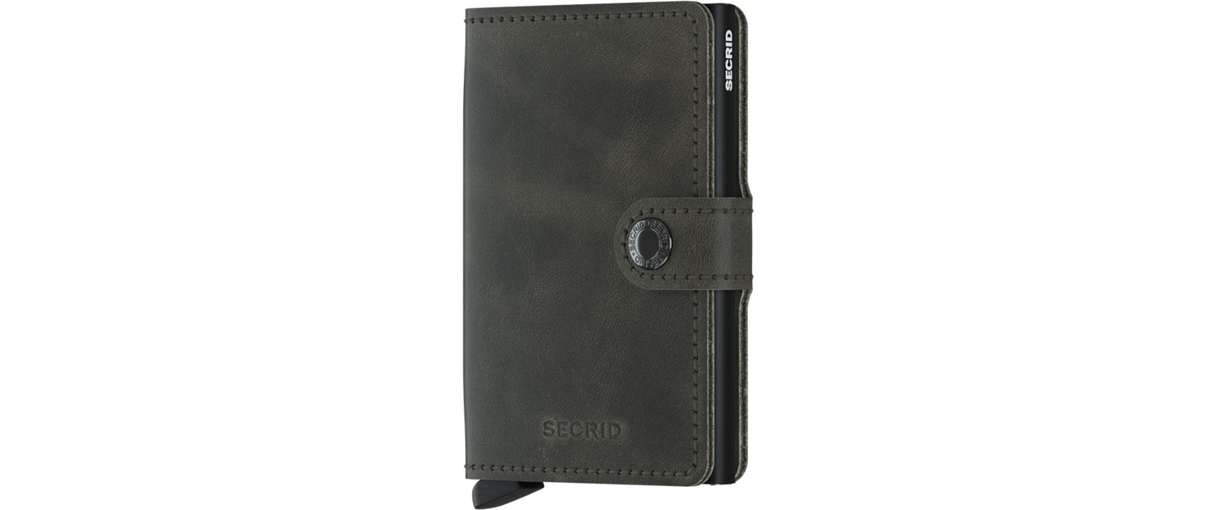 SECRID Portemonnaie Miniwallet Vintage Olive Black