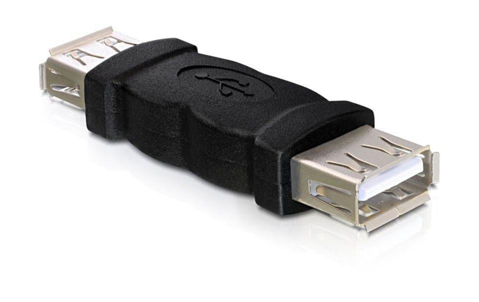 Delock USB 2.0 Adapter USB-A Buchse - USB-A Buchse Delock USB 2.0 Adapter USB-A Buchse - USB-A Buchse