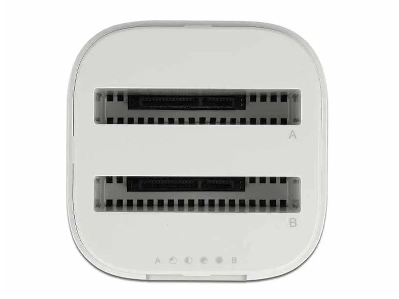Delock Docking- und Klonstation 63084 2x 2.5 SATA SDD/HDD