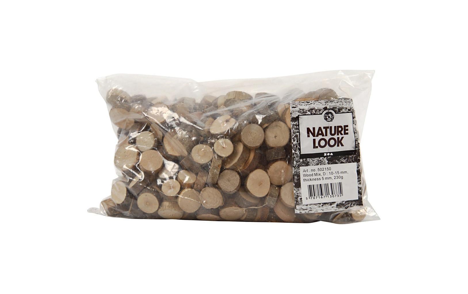 Creativ Company Holzscheiben Mix Ø 1-1.5 cm Creativ Company Holzscheiben Mix Ø 1-1.5 cm