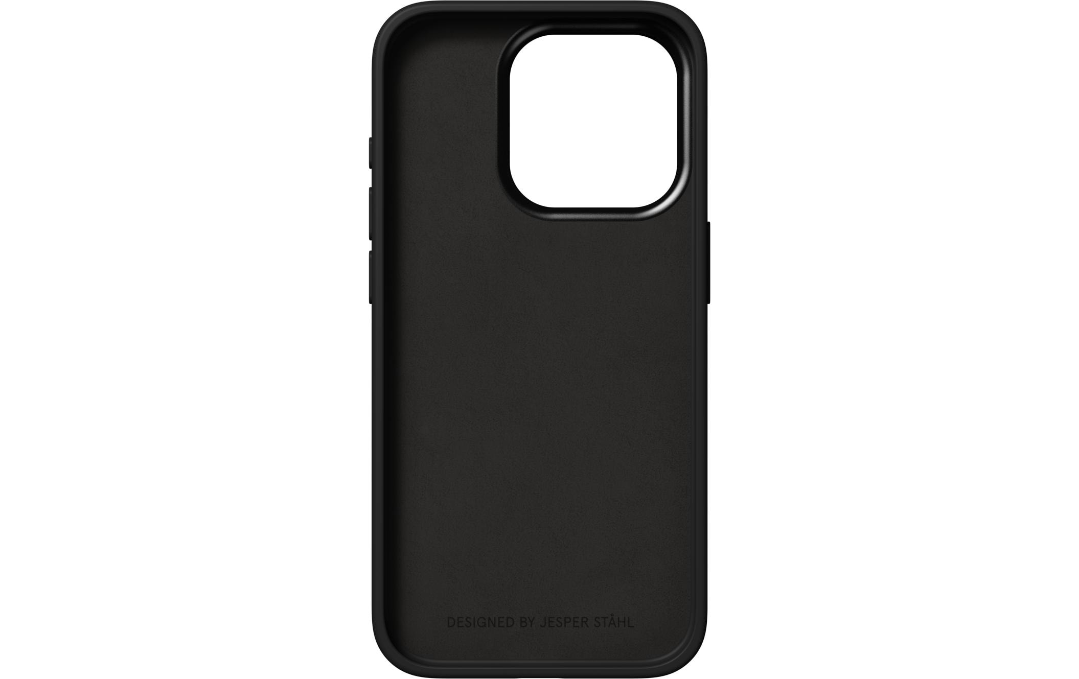 Nudient Back Cover Bold Case iPhone 15 Pro Charcoal Black