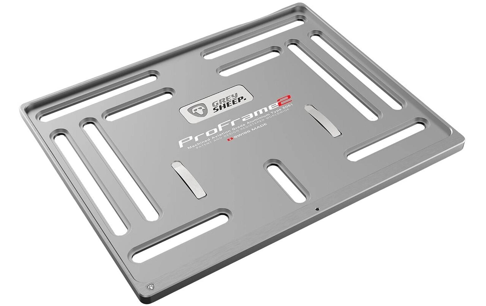 GREY SHEEP. Kennzeichenhalter ProFrame 2, Shadow Grey GREY SHEEP. Kennzeichenhalter ProFrame 2, Shadow Grey