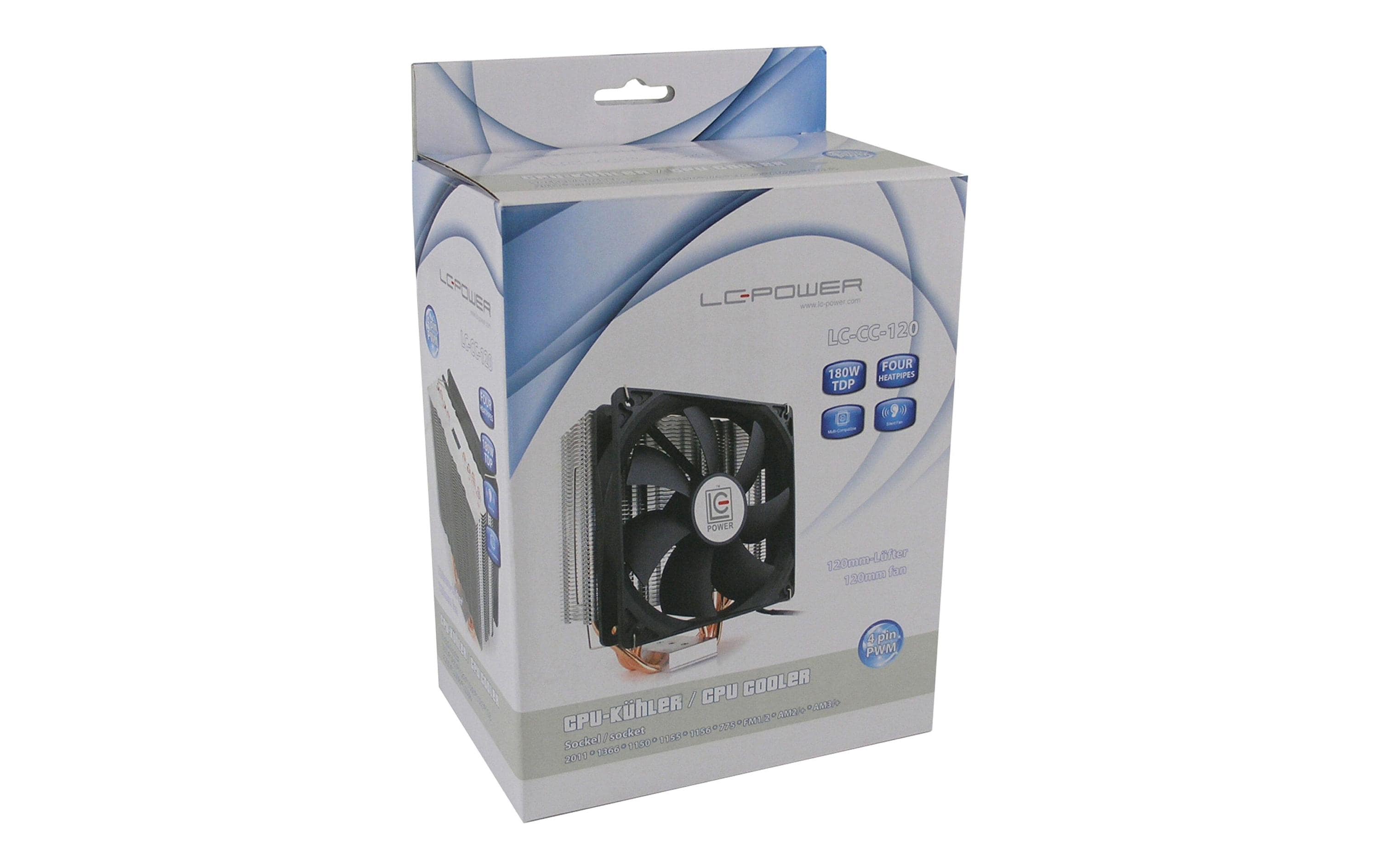 LC-Power CPU-Kühler Cosmo Cool LC-CC-120 LC-Power CPU-Kühler Cosmo Cool LC-CC-120