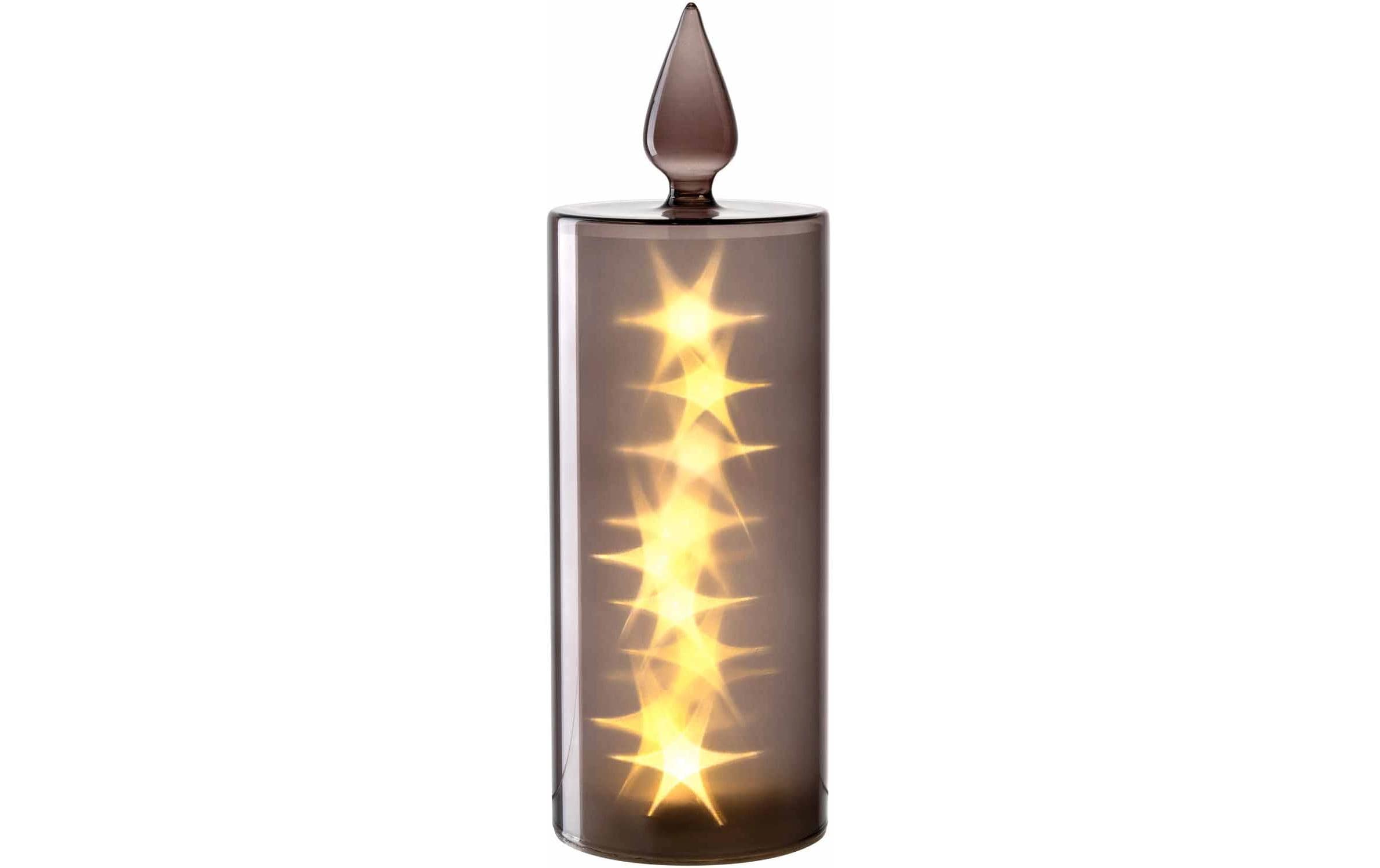 Leonardo Kerze Silenzio LED, 30 cm, Grau