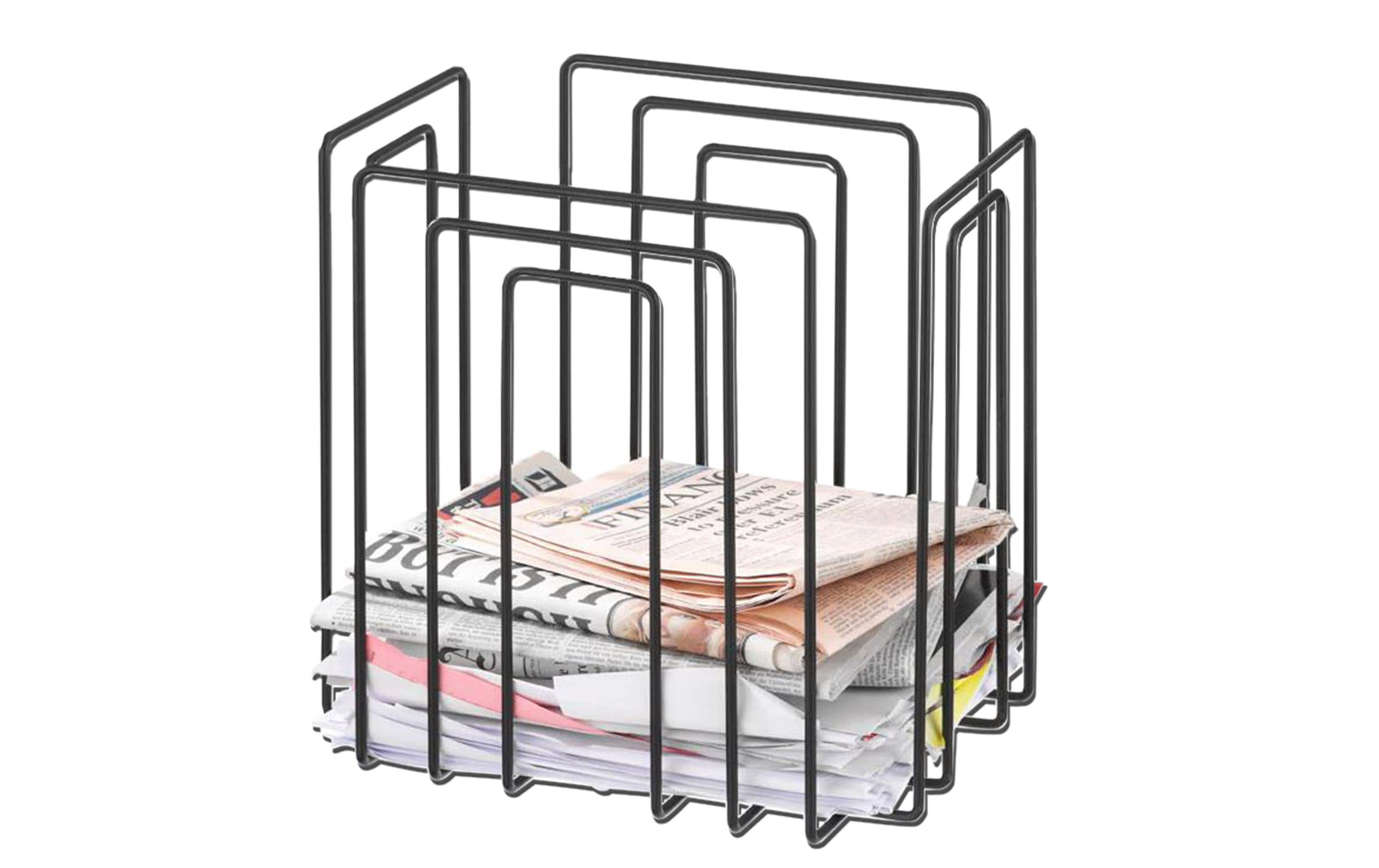 MERLO|T Zeitungsständer A4 Schwarz