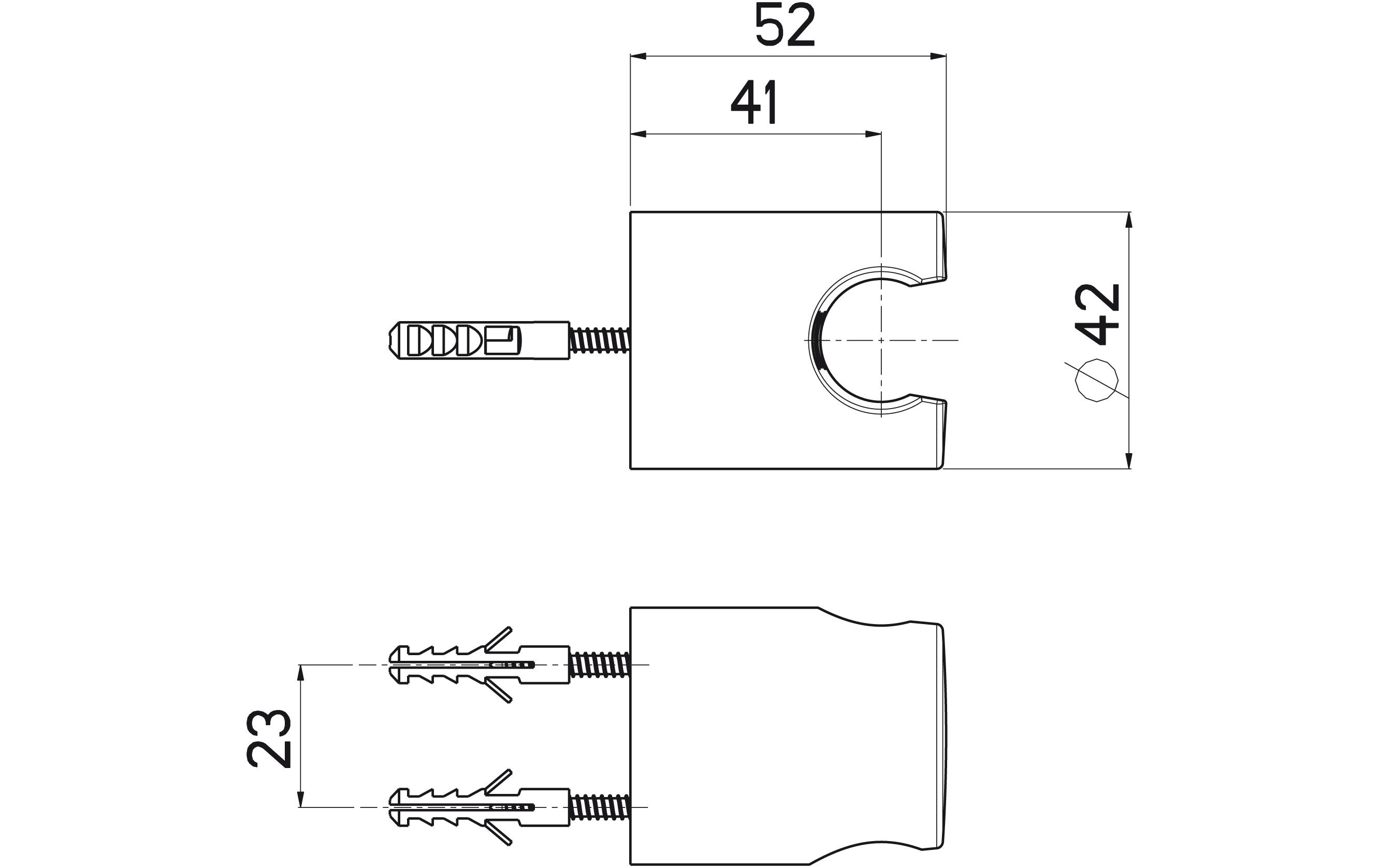 Nikles Brausehalter Techon Fix ABS Chrome Nikles Brausehalter Techon Fix ABS Chrome