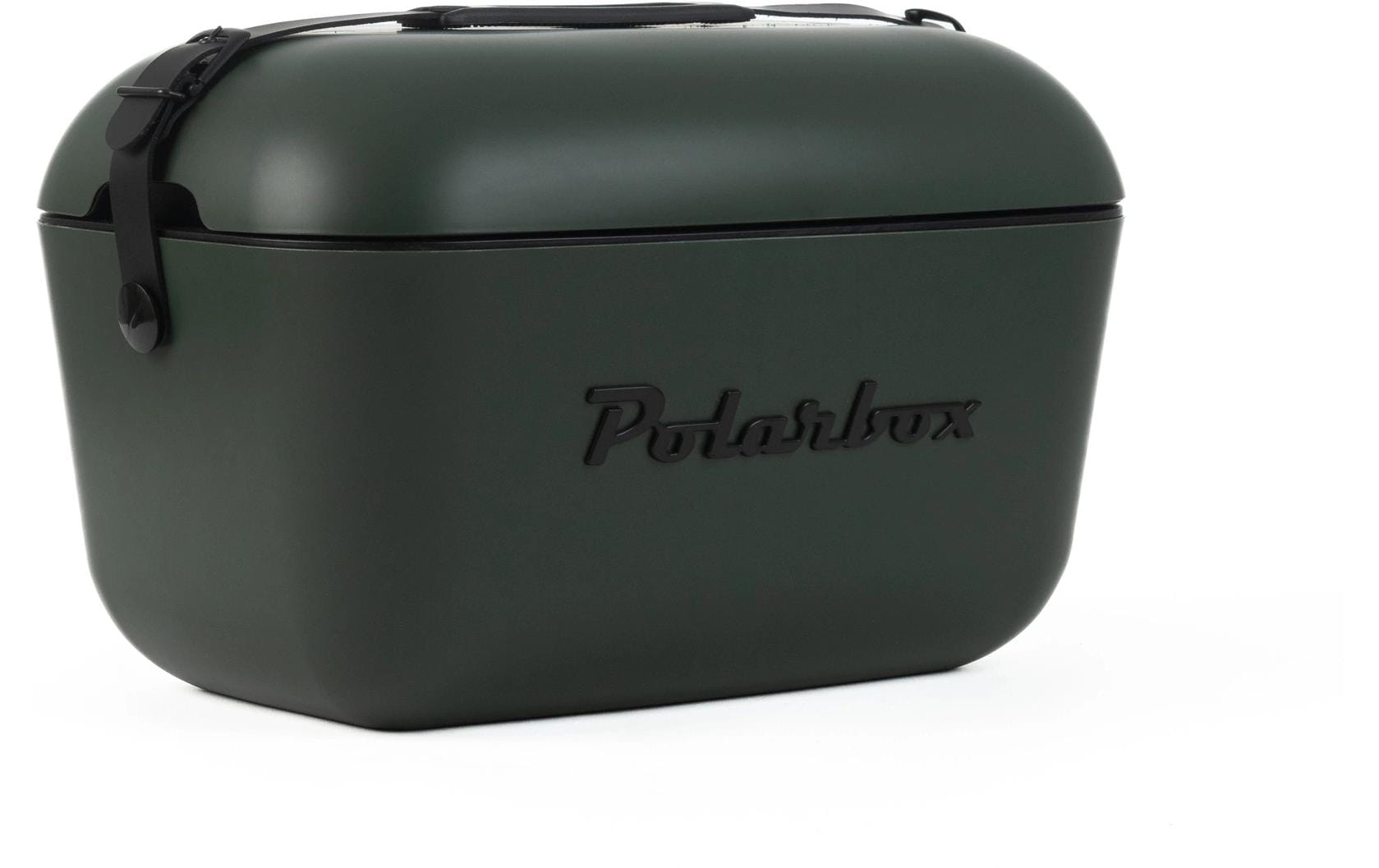 Polarbox Retro Cooler 12 l Waldgrün – Schwarz