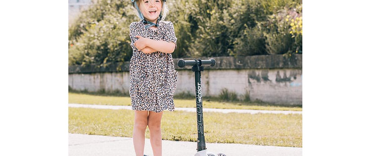 Scoot and Ride Kinderhelm Weiss, S-M