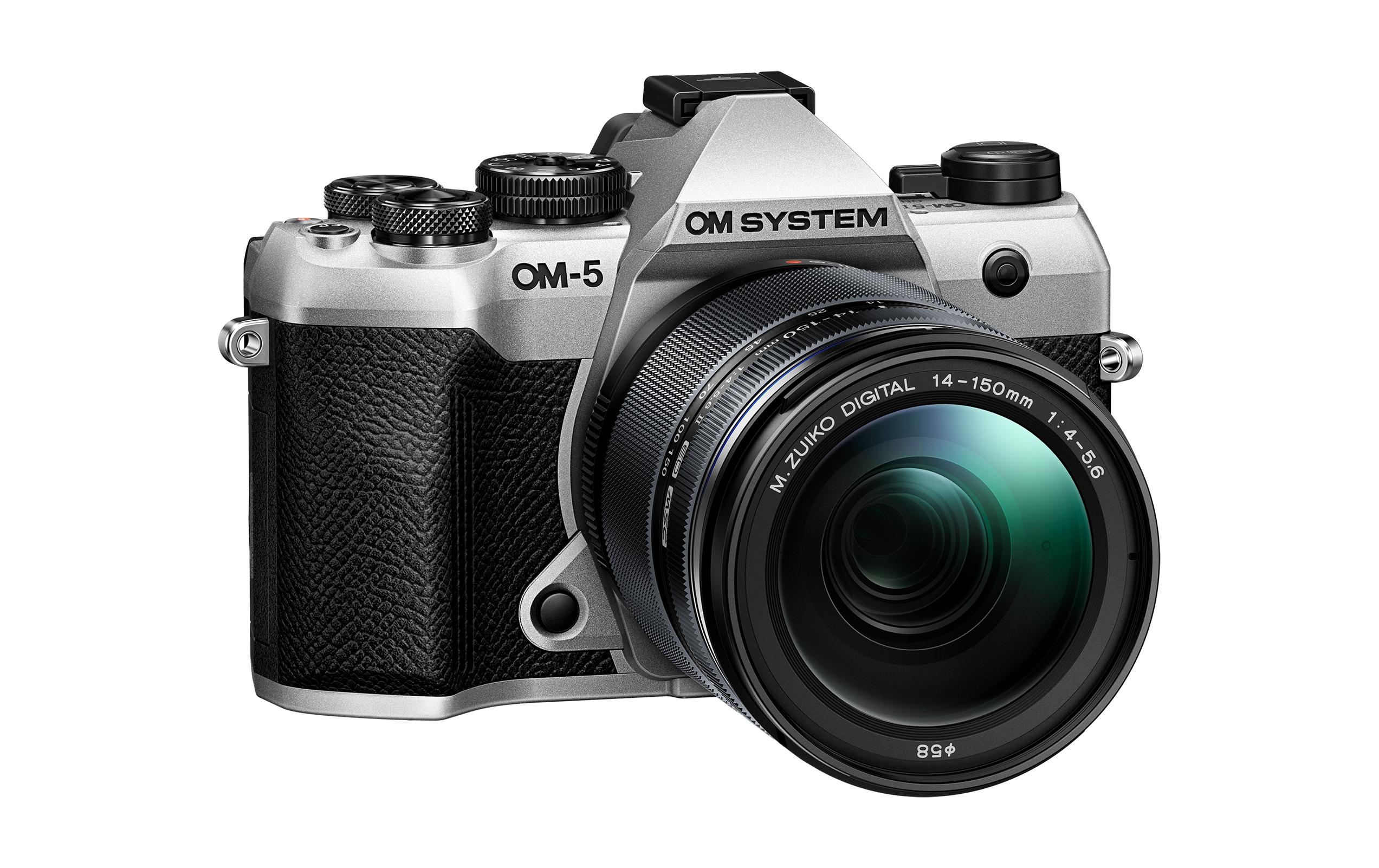 OM-System Fotokamera OM-5 II M.Zuiko Digital 14-150mm Kit Silber