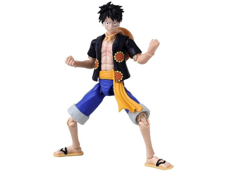 BANDAI Monkey D. Luffy Dressrosa Kunststoff mehrfarbig 17 cm BANDAI Monkey D. Luffy Dressrosa Kunststoff mehrfarbig 17 cm