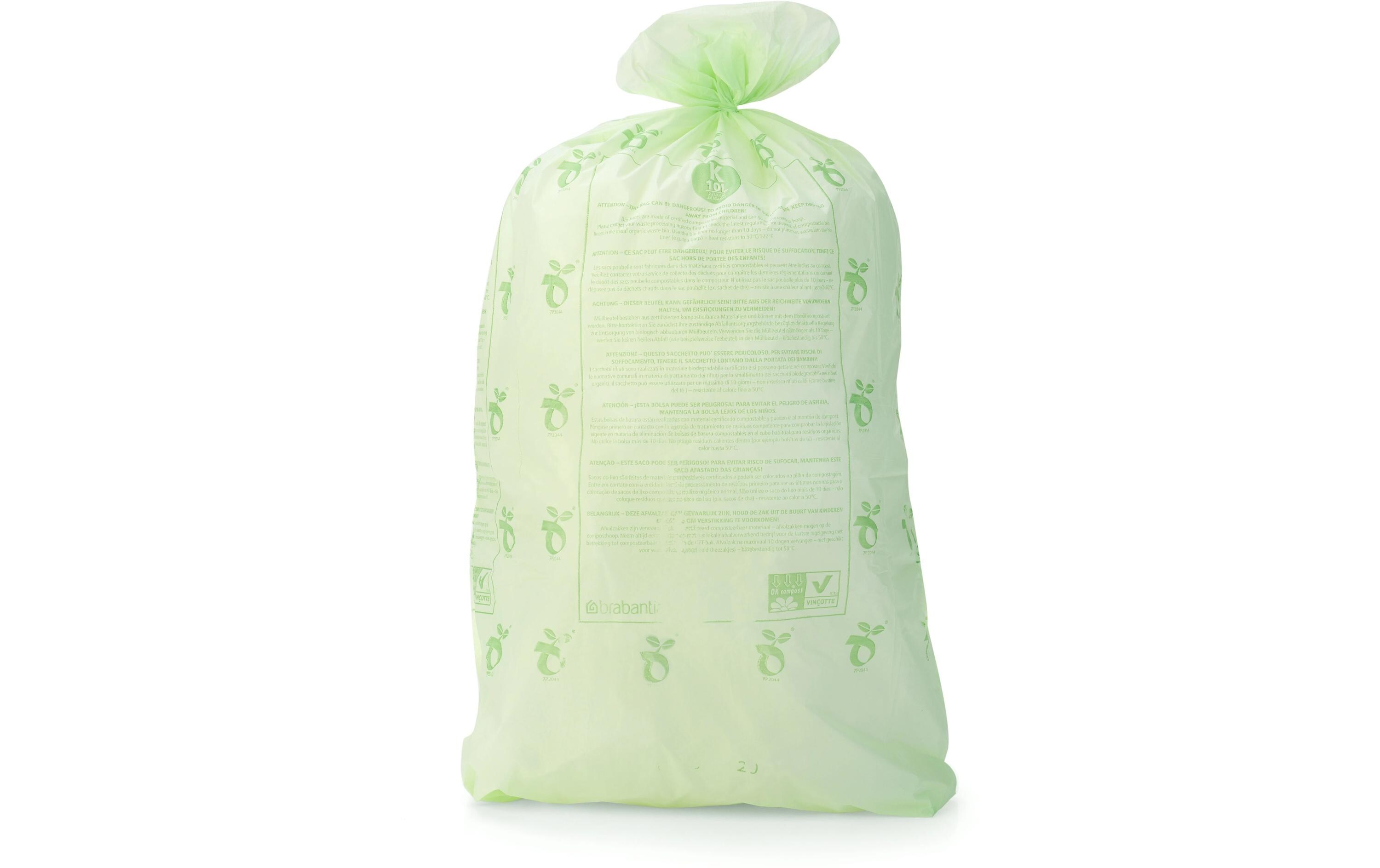 Brabantia Grüngut-Müllbeutel PerfectFit 10 l, 10 Stück Brabantia Grüngut-Müllbeutel PerfectFit 10 l, 10 Stück